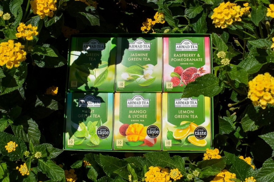 Evergreen kolekcia zelených čajov Ahmad Tea