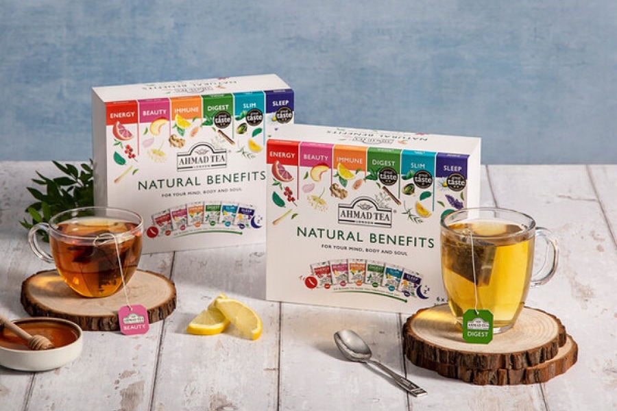 Kolekcia Natural Benefits s 6 funkčnými čajmi