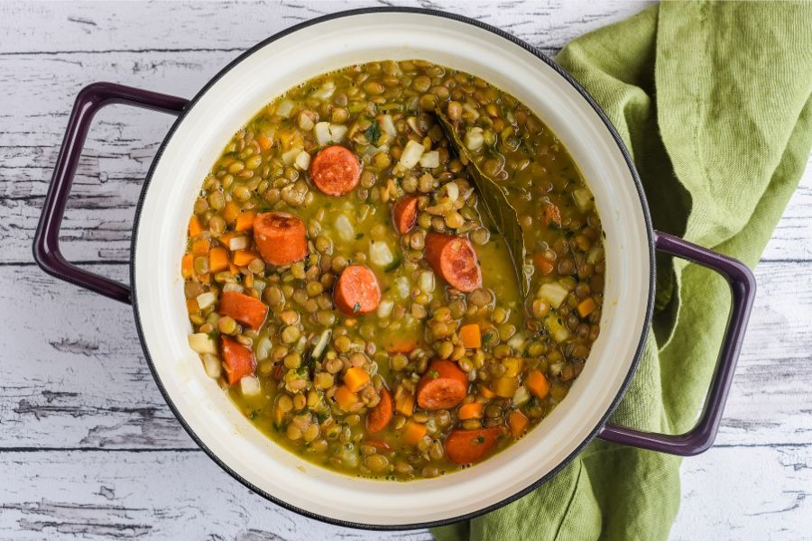 Zahusťovanie s šošovicovou múkou