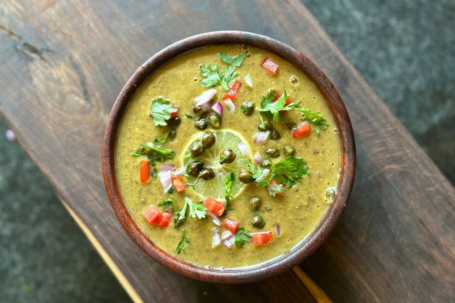 Zahusťovanie s cícerovou múkou