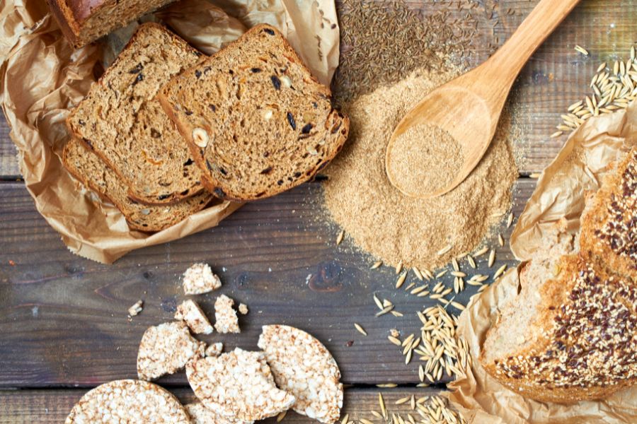 Pečenie chleba z fazuľovej múky