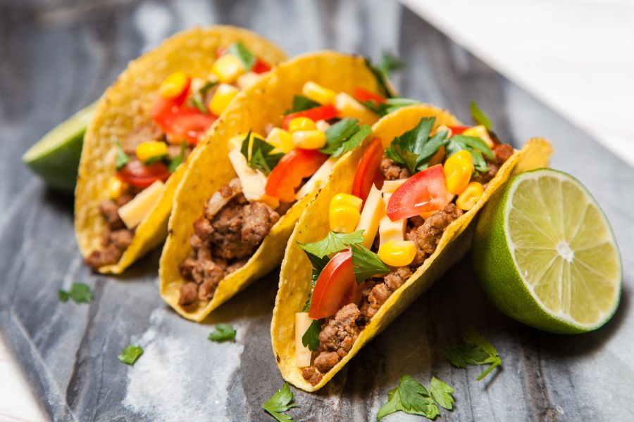 Tacos z kukuričnej múky