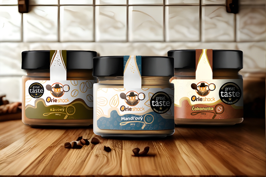 Orieshock Great Taste balík - výhodný balíček troch krémov