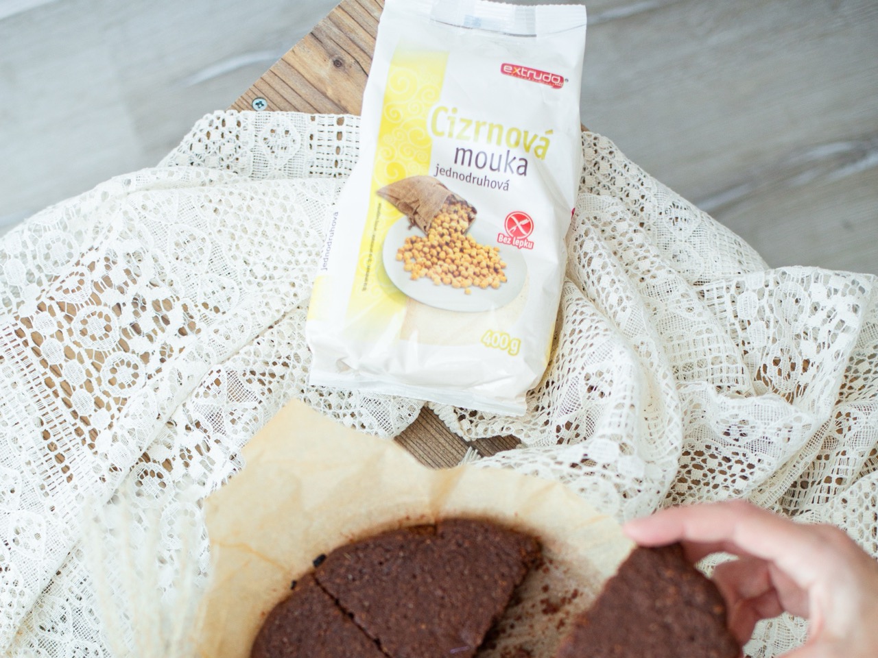 cícerová múka lifestyle fotografia