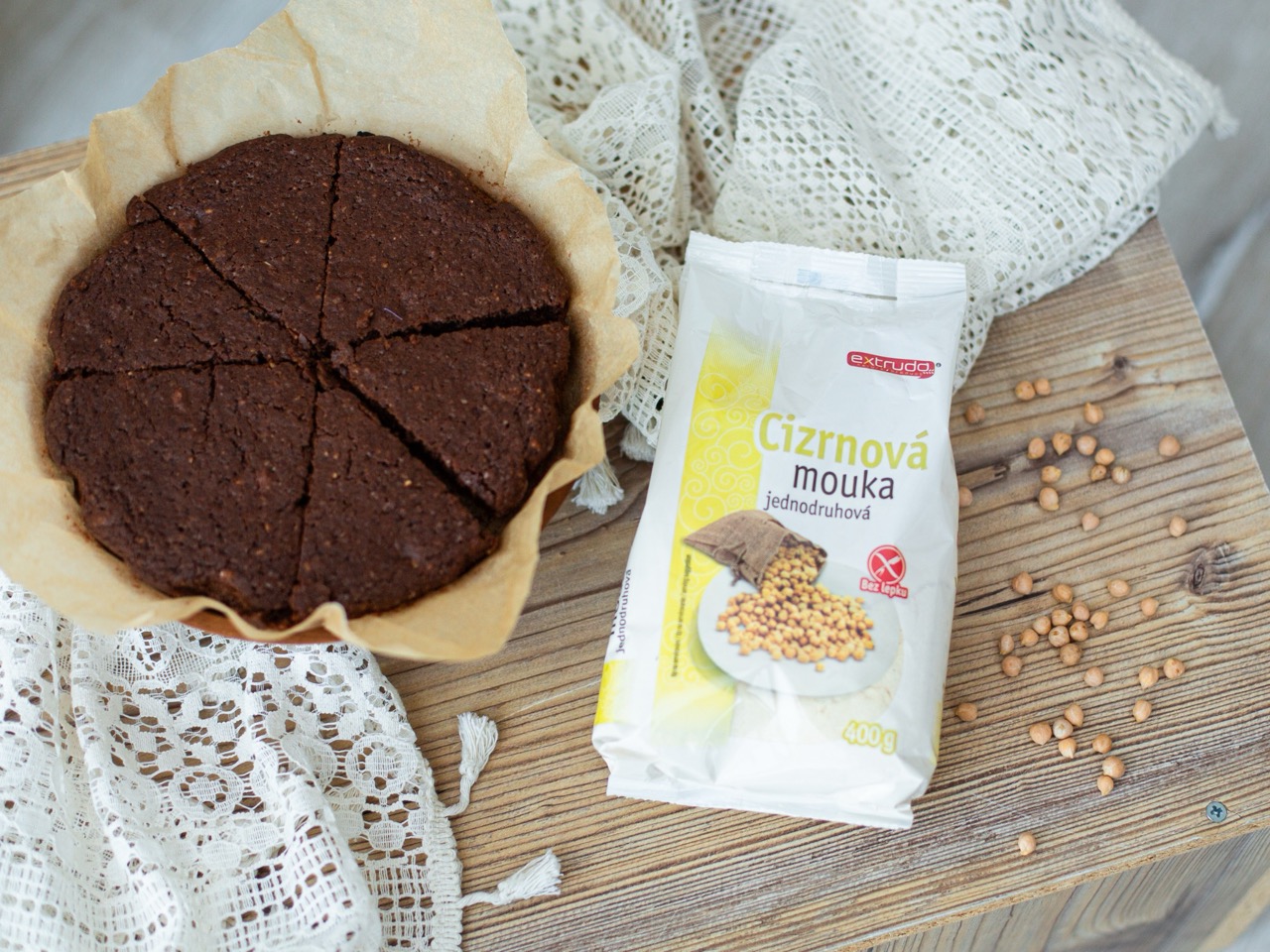 cícerová múka lifestyle fotografia