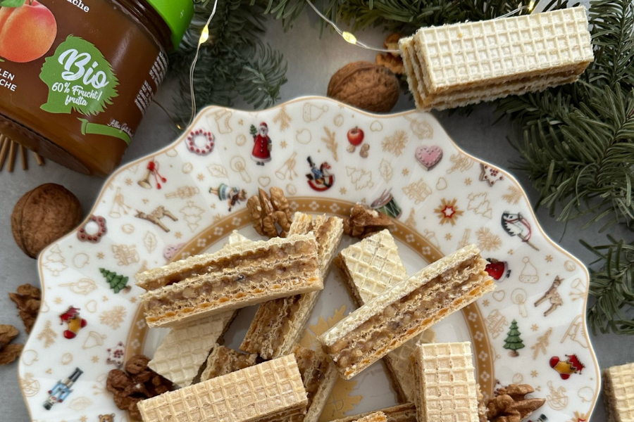 Orechové grilážky s UWE marhuľovou nátierkou od @janickine_dobroty