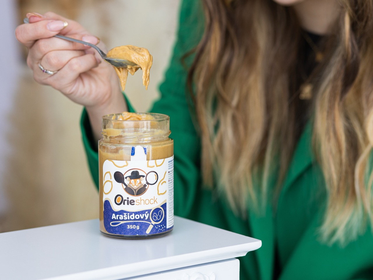 Waffle len z dvoch surovín