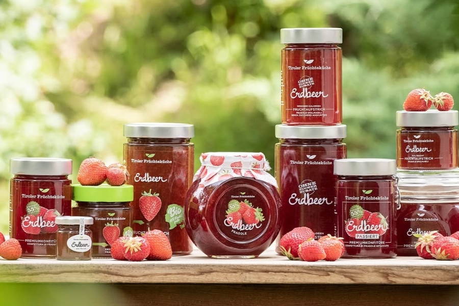 Bio jahodový džem - balenie