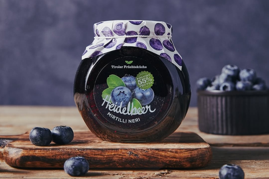 Prémiový čučoriedkový džem v darčekovom balení