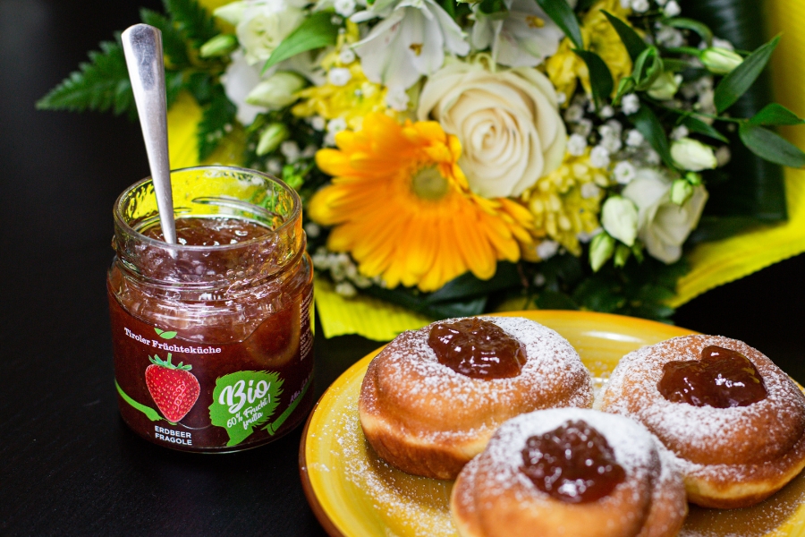 60% jahodový obsah - zloženie