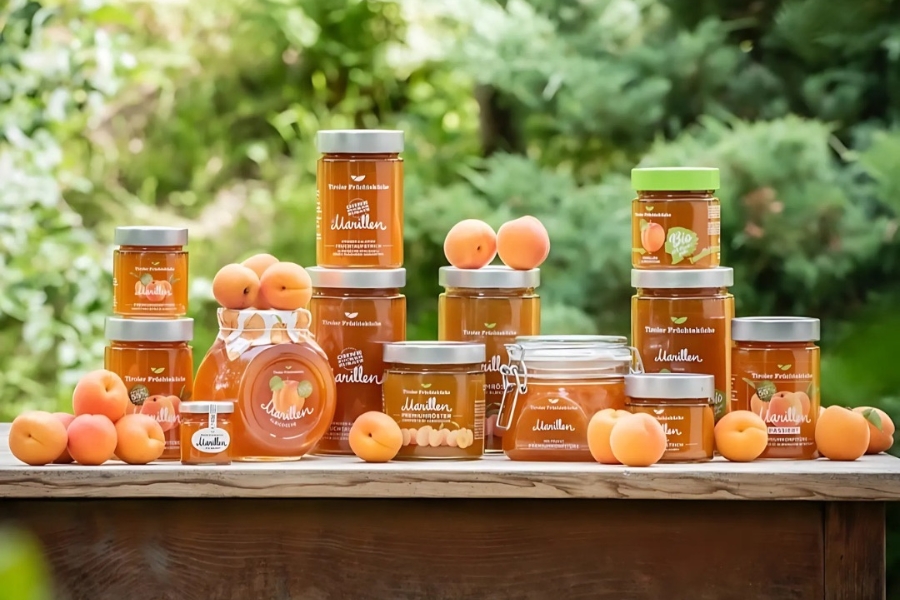 Bio marhuľový džem - balenie