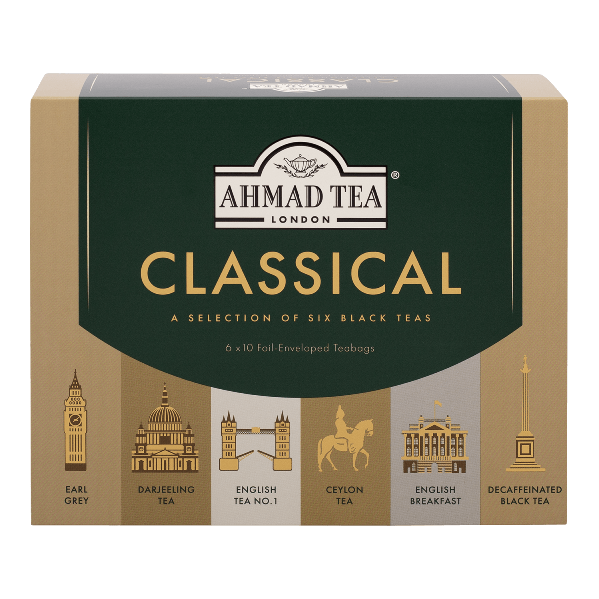 Ahmad Tea Classical Collection 60x2g alu vrecko