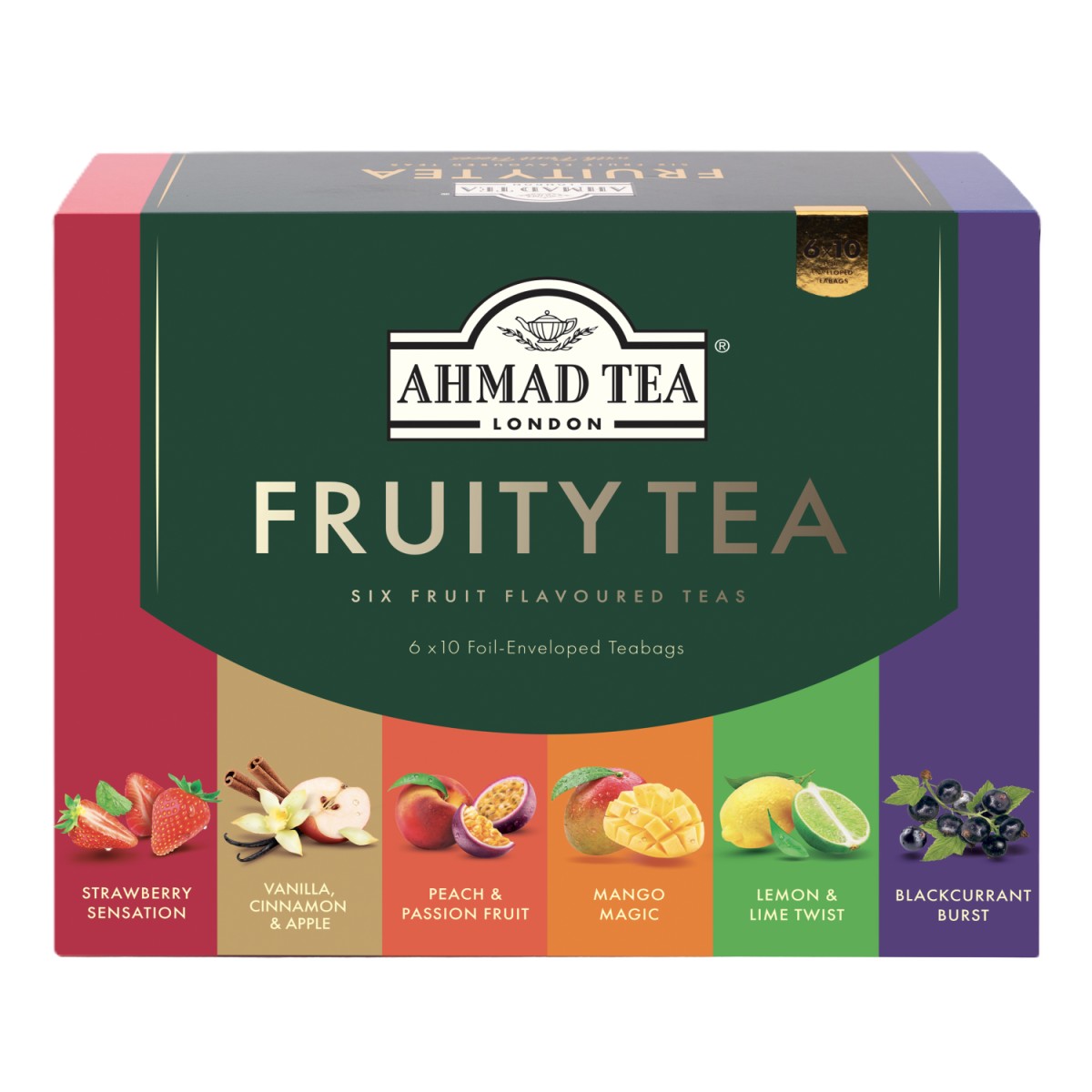 Ahmad Tea Fruity Collection 60x2g alu vrecko