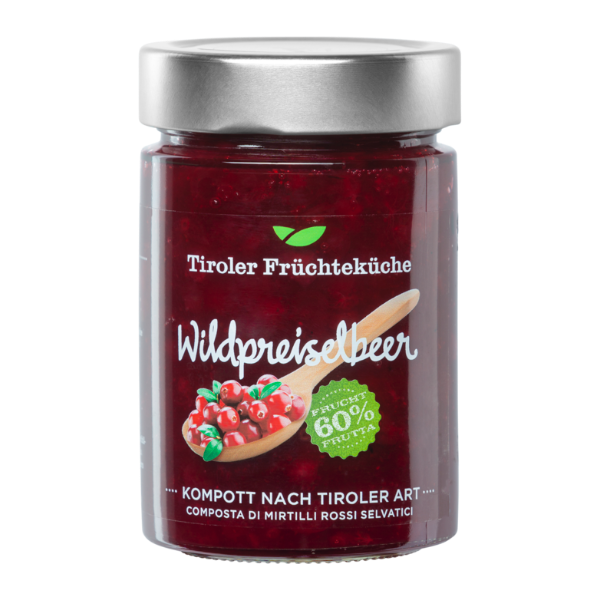 obrázok produktu UWE Brusnicový kompót 400g