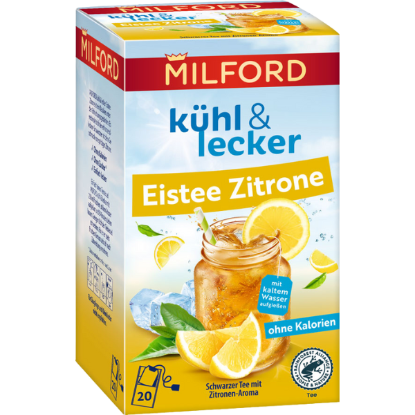 MILFORD ľadový čaj Citrón 20x2,5 g