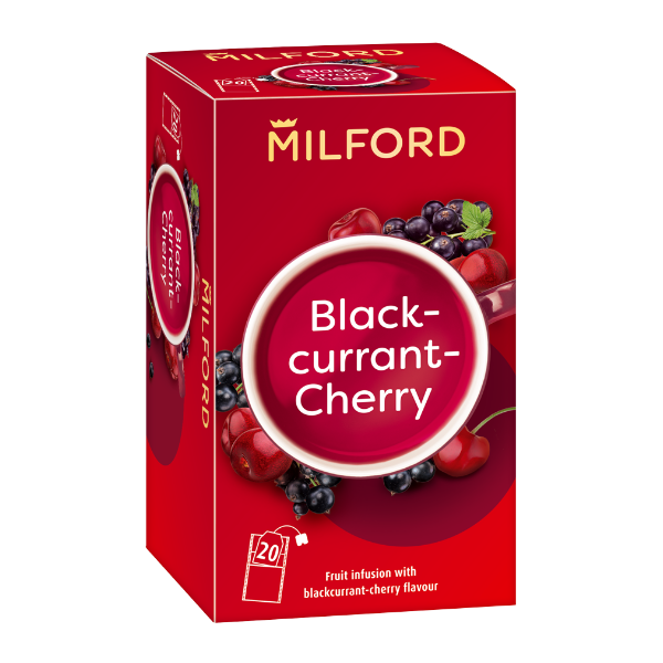 MILFORD Čierna ríbezľa - Čerešňa 20x2,5 g